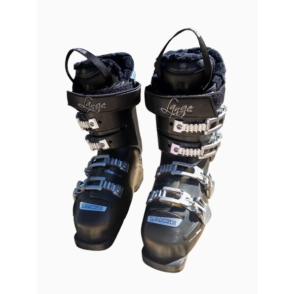 Lange Exclusive RX 80 LV Ski Boots Womens Narrow 24.5 US Size: 8 Black Like New - Picture 8 of 16